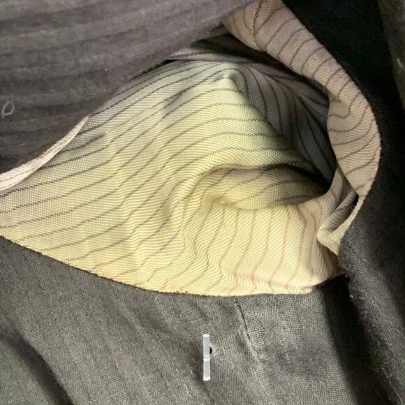 DIESEL BLACK GOLD Vintage Size M Black Leather Zip Up Hooded Jacket - Picture 14 of 16